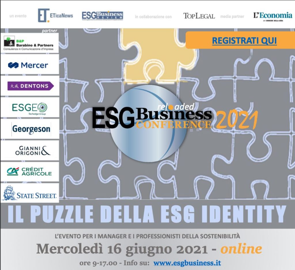 ESG Business conference - locandina